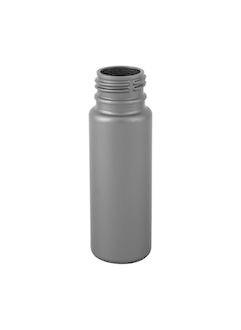 Plastová lahvička PETE  60ml - stříbrná 28/410