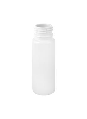 Plastová lahvička PETE  60ml - bílá 28/410