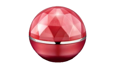 Akrylový kelímek ve tvaru koule 30ml červený - 1