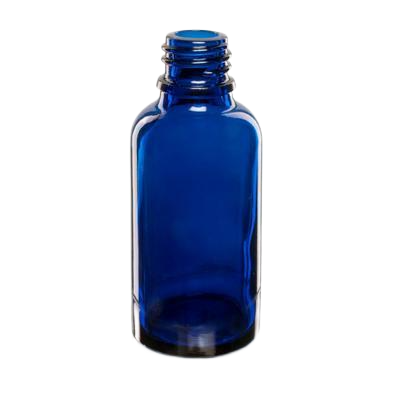 Skleněná lahvička EMI modrá 30ml - 1