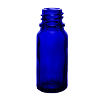 Skleněná lahvička EMI modrá 10ml - 1