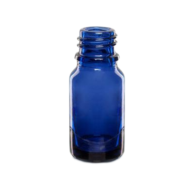 Skleněná lahvička EMI modrá 10ml - 1