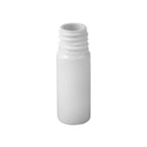 Plastová lahvička PETE  10ml - bílá 18/410