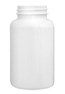 Plastová PET lahvička 250ml - bílá 44/410