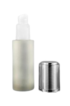 Skleněná lahvička bílá 35ml - 1