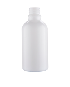 Skleněná lahvička CLARI bílá 50ml