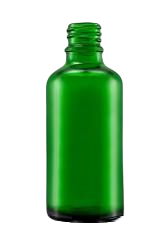 Skleněná lahvička SOFI zelená 50ml - 1