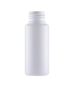 Plastová lahvička ECO-HDPE FUN bílá 50ml, mat