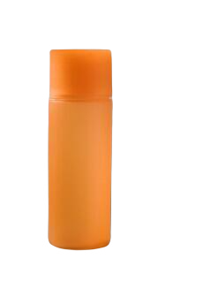 Lahvička plastová oranžová 80ml - 1