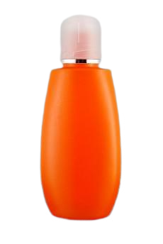 Lahvička plastová oranžová 150ml - 1