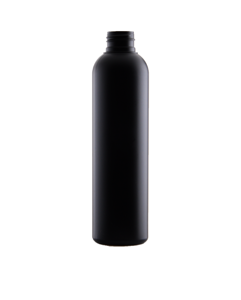 Plastová lahvička černá HDPE 200ml 24/410