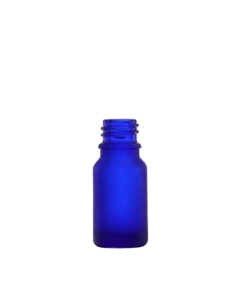 Skleněná lahvička CLARI modrá matná 10ml