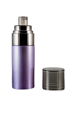 Skleněná lahvička fialová 120ml - 1