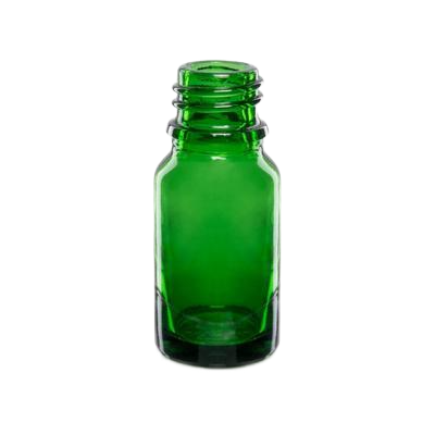 Skleněná lahvička EMI zelená 10ml - 1