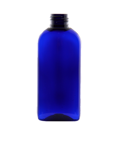 Plastová lahvička PET modrá 150ml 