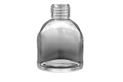 Skleněná lahvička čirá 50ml - 1