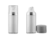 Airless lahvička MAT 50ml se stříbrnými detaily - 1/2