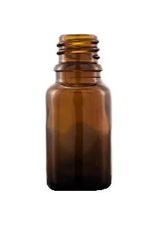 Skleněná lahvička SOFI hnědá  10ml - 1