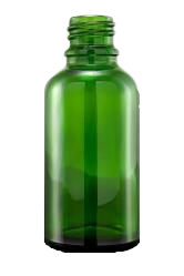 Skleněná lahvička SOFI zelená 10ml - 1