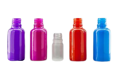 Skleněná lahvička SOFI - různé barvy 7ml - 1