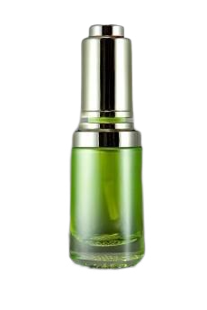 Skleněná lahvička zelená 20ml - 1