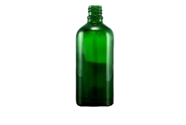 Skleněná lahvička SOFI zelená 100ml - 1