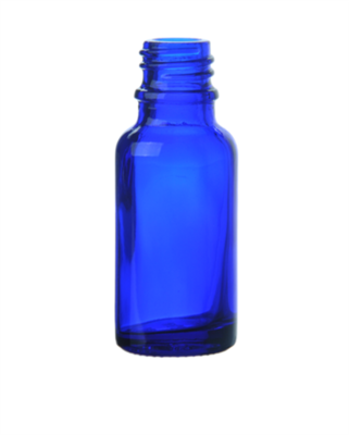 Skleněná lahvička CLARI modrá 20ml