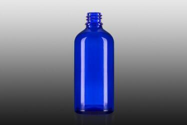 Skleněná lahvička SOFI modrá 100ml - 2