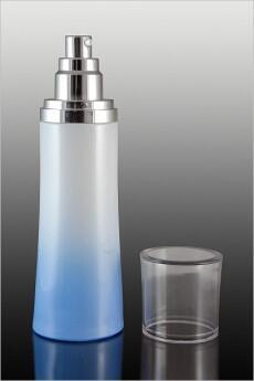 Skleněná lahvička modro-bílá 100ml - 2