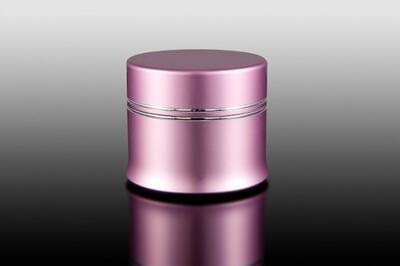 Hliníkový kelímek dvoustěnný 7ml růžový - 2