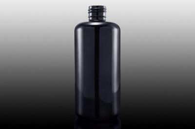 Skleněná lahvička černá 200ml - 2