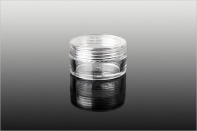 Plastový kelímek kulatý 5ml, transparent S02 - 2
