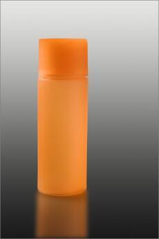 Lahvička plastová oranžová 80ml - 2