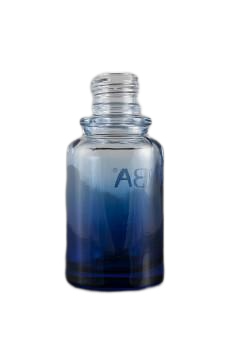 Skleněná lahvička modrá 30ml - 2