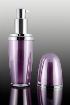 Skleněná lahvička fialová 120ml - 2