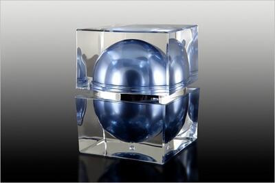 Akrylový kelímek 50ml modrý - 2