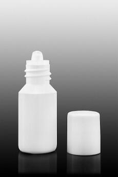 Lahvička plastová bílá 3ml - 2