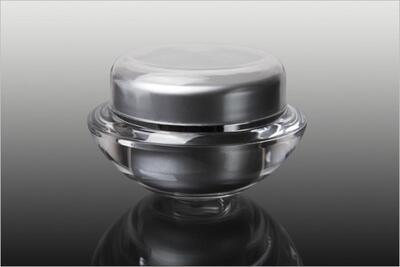 Akrylový kelímek 15ml šedý - 2