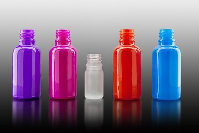 Skleněná lahvička SOFI - různé barvy 7ml - 2