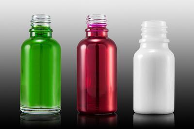 Skleněná lahvička SOFI - různé barvy 100ml - 4
